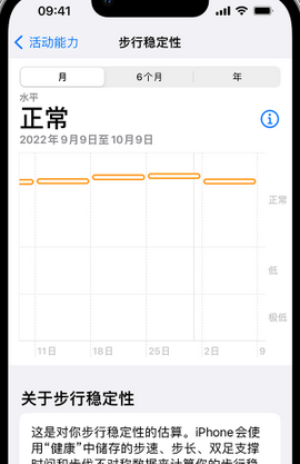 龙南iPhone手机维修如何在iPhone开启'步行稳定性通知'