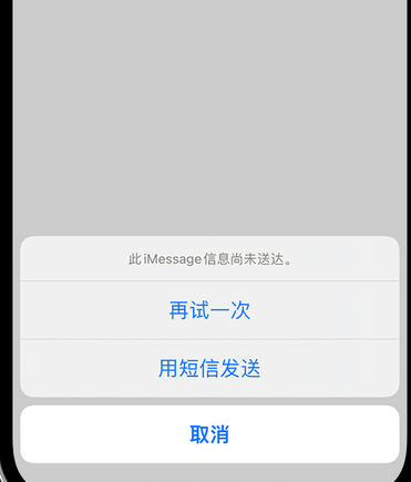 龙南apple维修iPhone上无法正常发送iMessage信息