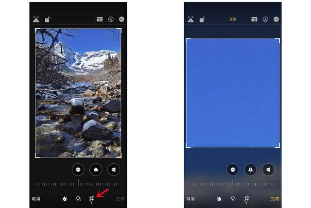 龙南苹果手机维修分享iPhone手机如何使用裁剪功能隐藏照片 